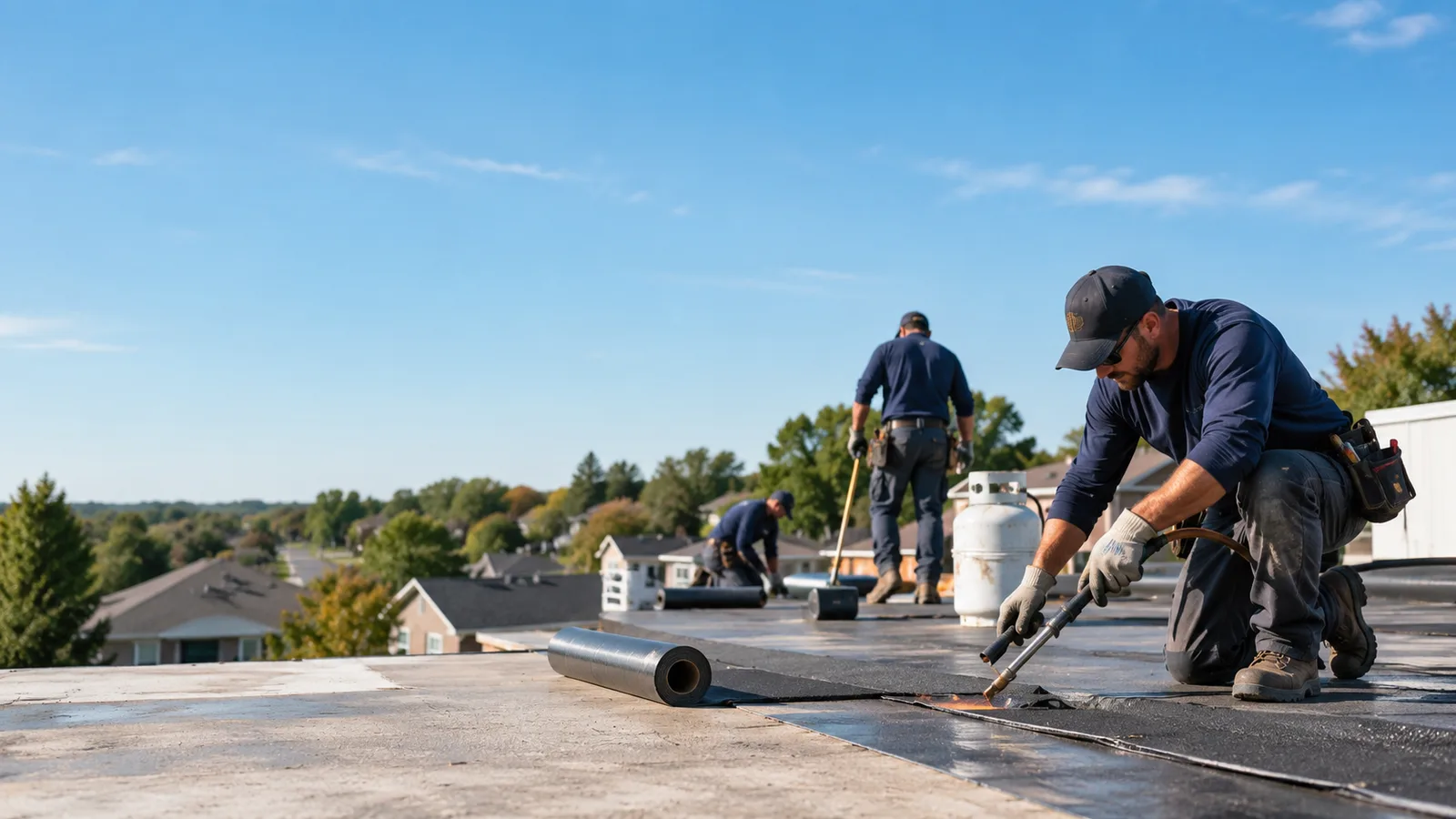 Flat Roof Leak Repair providers in Mount Auburn, IA